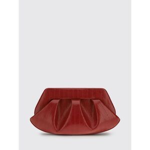 Themoire Clutch Woman Red